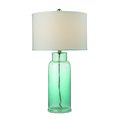 Elk Home Glass Bottle 30'' High 1-Light Table Lamp - Seafoam Green D2622